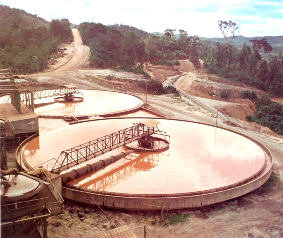 decanteur sterile minerai de fer liberia